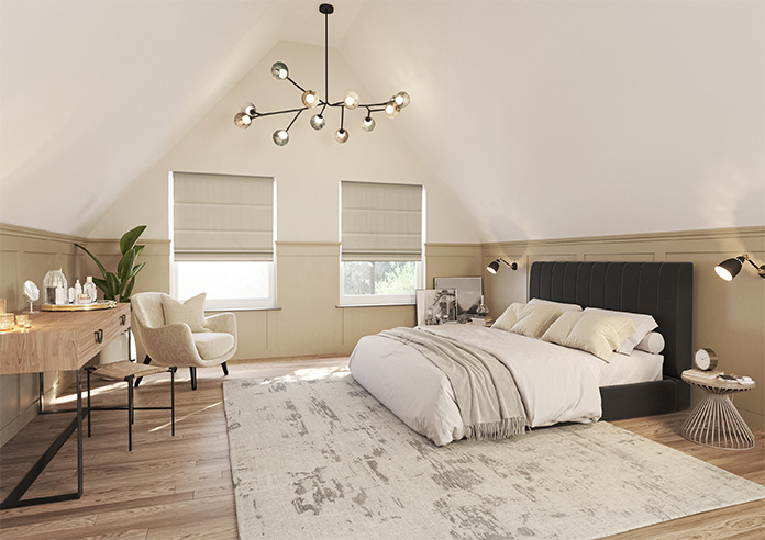 Loxley, Subtle Taupe - Roman Blind - Image 6